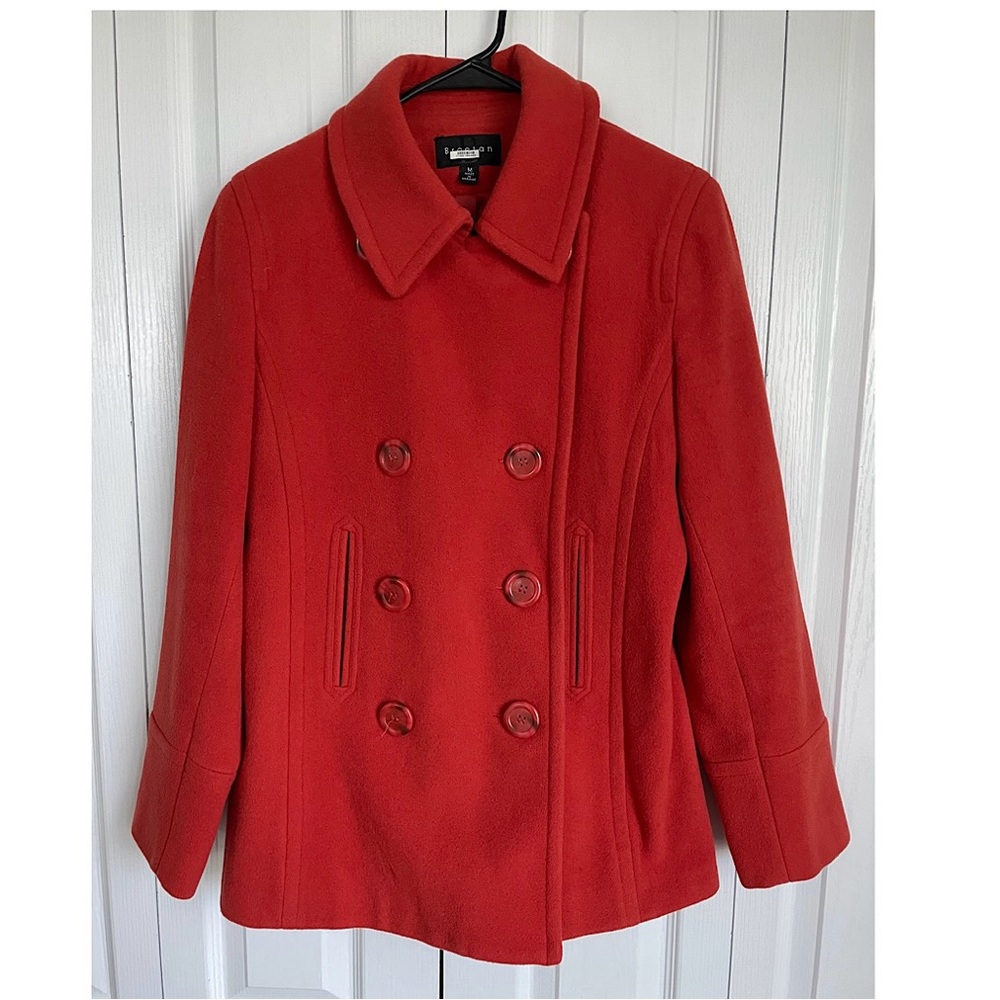 Extremely warm wool coat against the freeze of winter.